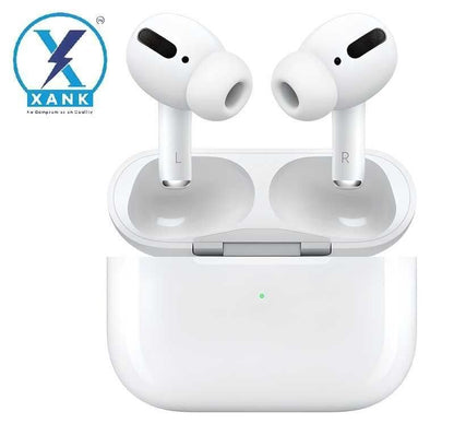 Xank AirPods Pro – True Wireless Earbuds with Wireless Charging & Smart Sensors (White)